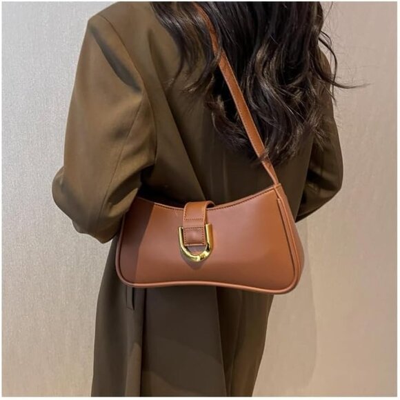 Chic PU Leather Women’s Clutch with Adjustable Strap - Perfect for Everyday Use - Picture 2 of 7